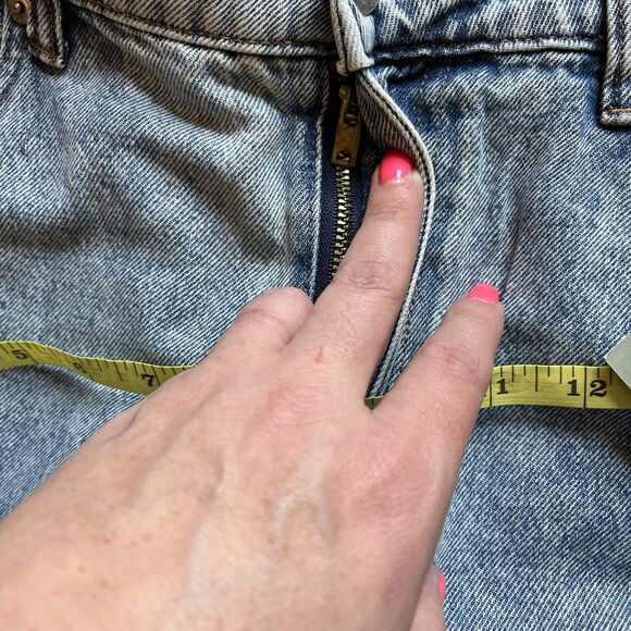 NWT H&M LOOSE MOM JEANS Divided High Waist Ankle Length Med Blue Wash US 14 - Picture 9 of 14